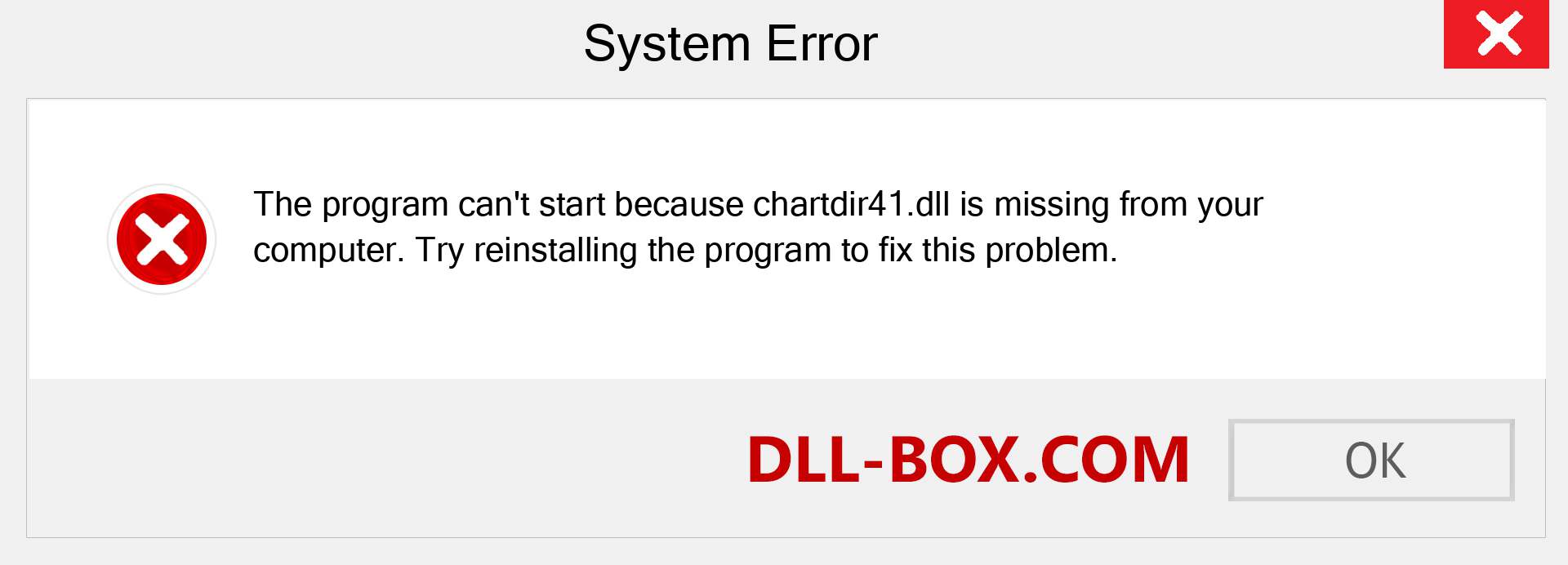  chartdir41.dll file is missing?. Download for Windows 7, 8, 10 - Fix  chartdir41 dll Missing Error on Windows, photos, images